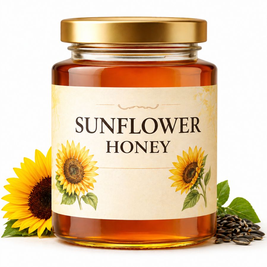 Sunflower Honey jar &mdash; We Globbal export